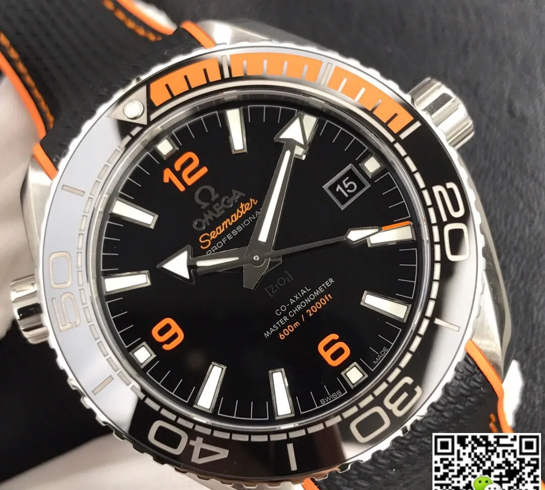 Omega Seamaster 215.32.44.21.01.001 VS Factory 1:1 Best Edition Replica Watch Black Strap